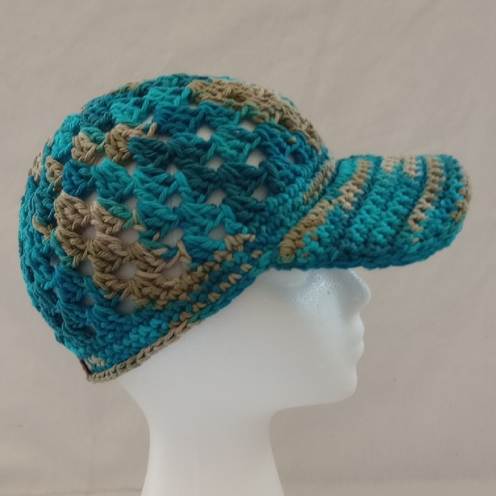 Handmade Crochet Baseball Cap